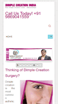 Mobile Screenshot of dimplecreationindia.com